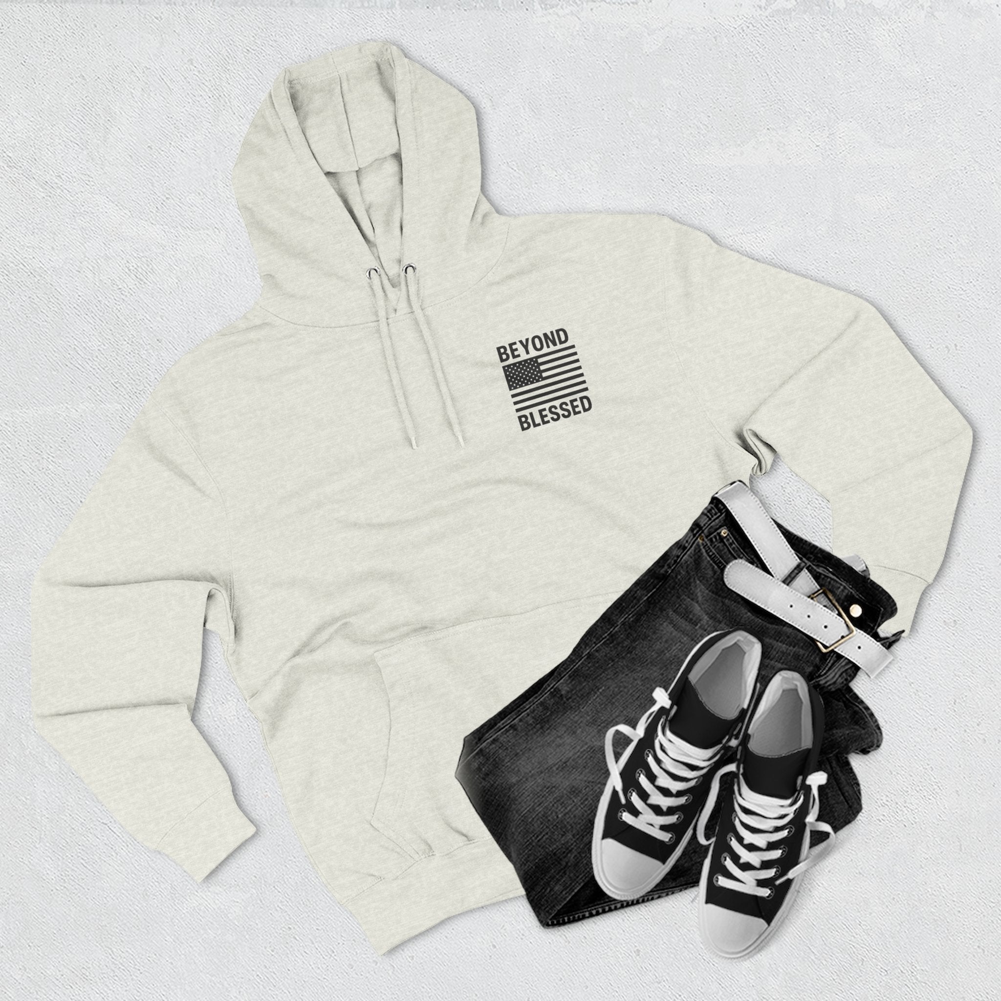 Yahweh Christian Hoodie - Heavyweight Fleece Prayer Apparel | Beyond Blessed