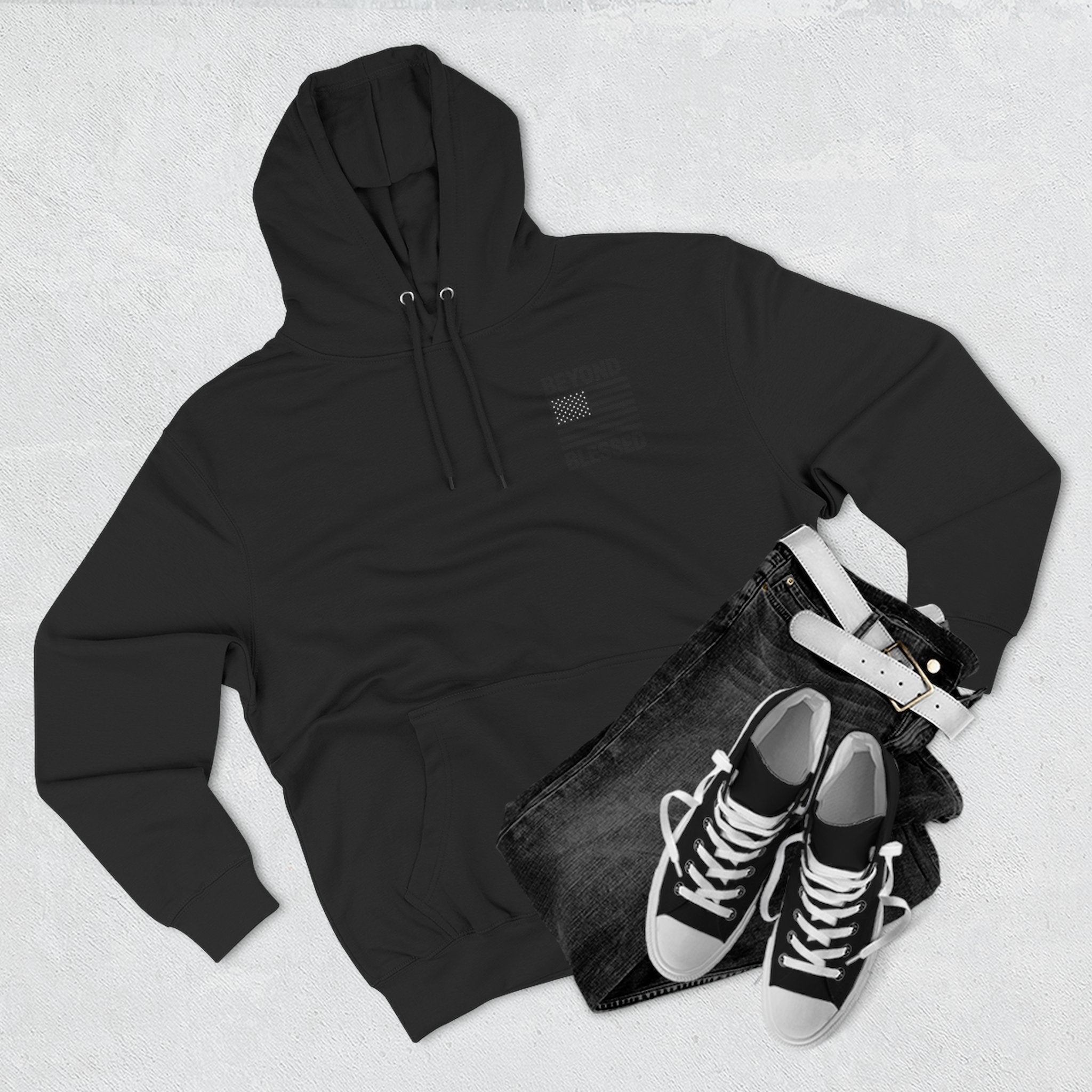 Yahweh Christian Hoodie - Heavyweight Fleece Prayer Apparel | Beyond Blessed