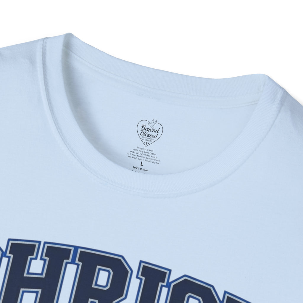 Christ Triumphs Over All T-Shirt — Isaiah 33:22 Christian Faith Tee