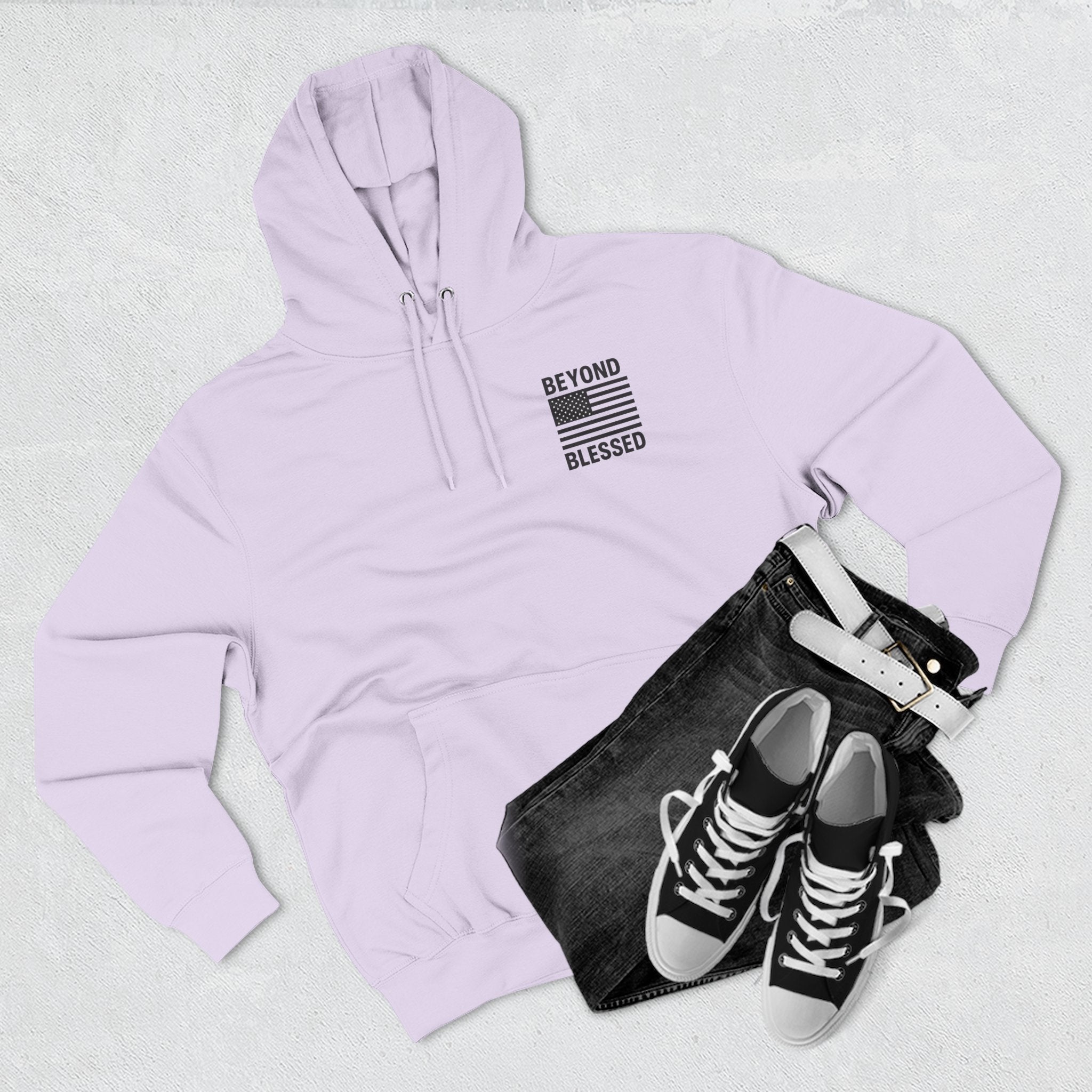 Yahweh Christian Hoodie - Heavyweight Fleece Prayer Apparel | Beyond Blessed