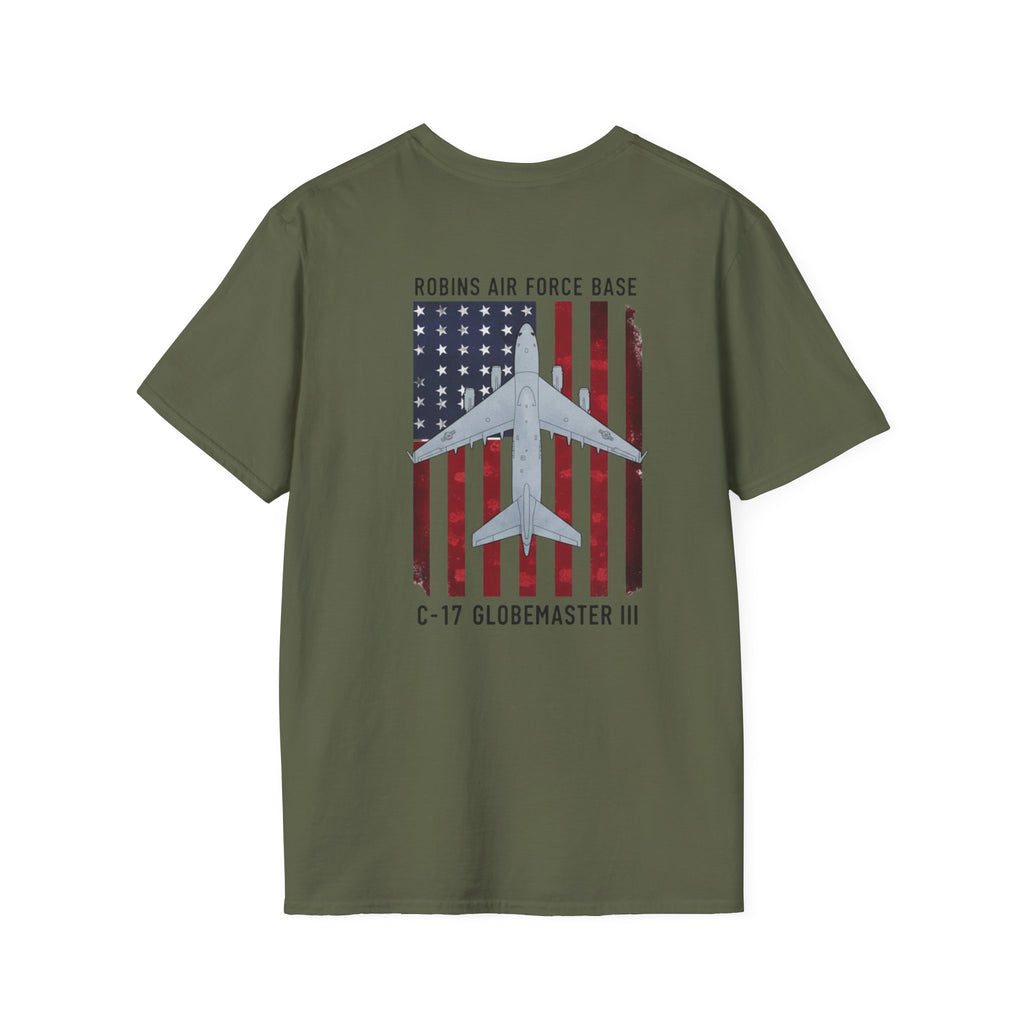C17 Globemaster 3 Robins Air Force Base T-Shirt 562 AMXG