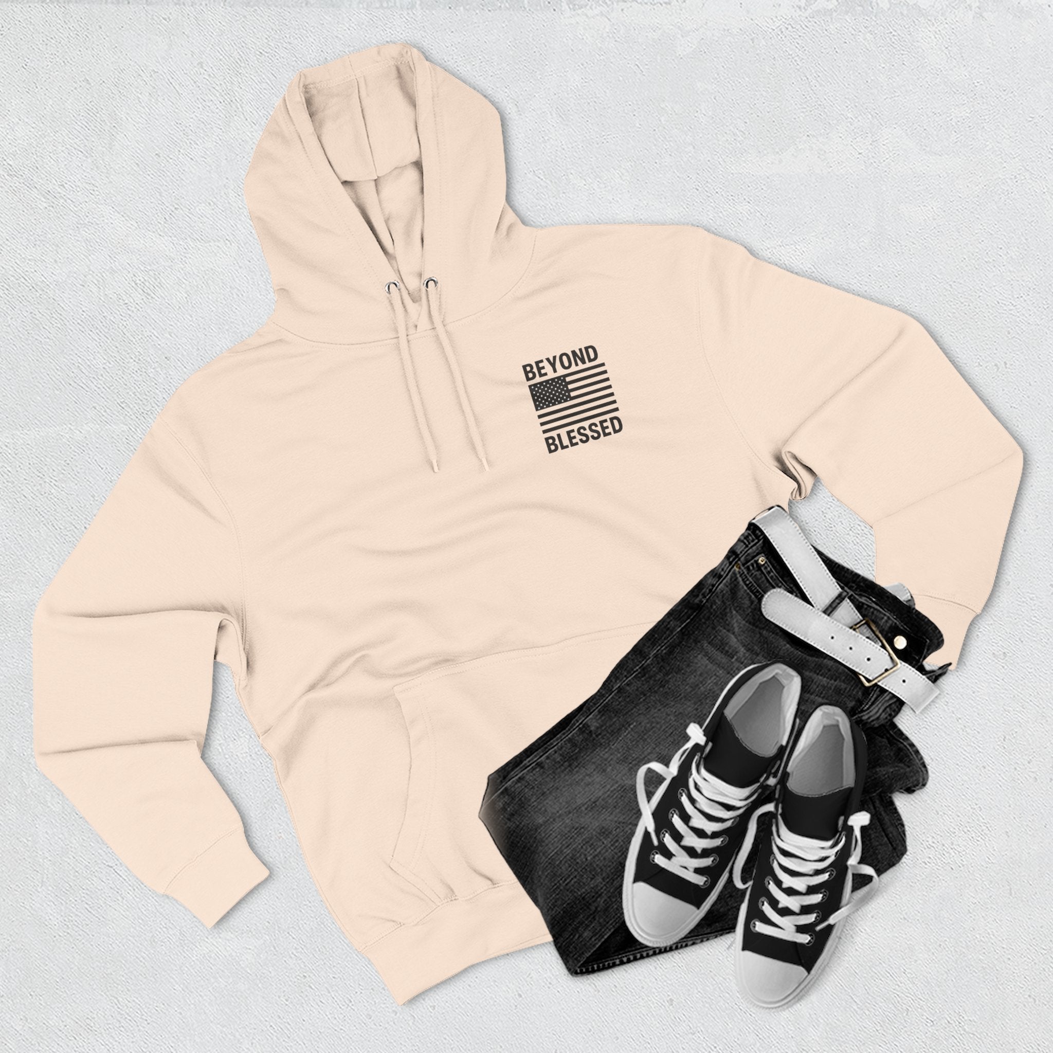 Yahweh Christian Hoodie - Heavyweight Fleece Prayer Apparel | Beyond Blessed