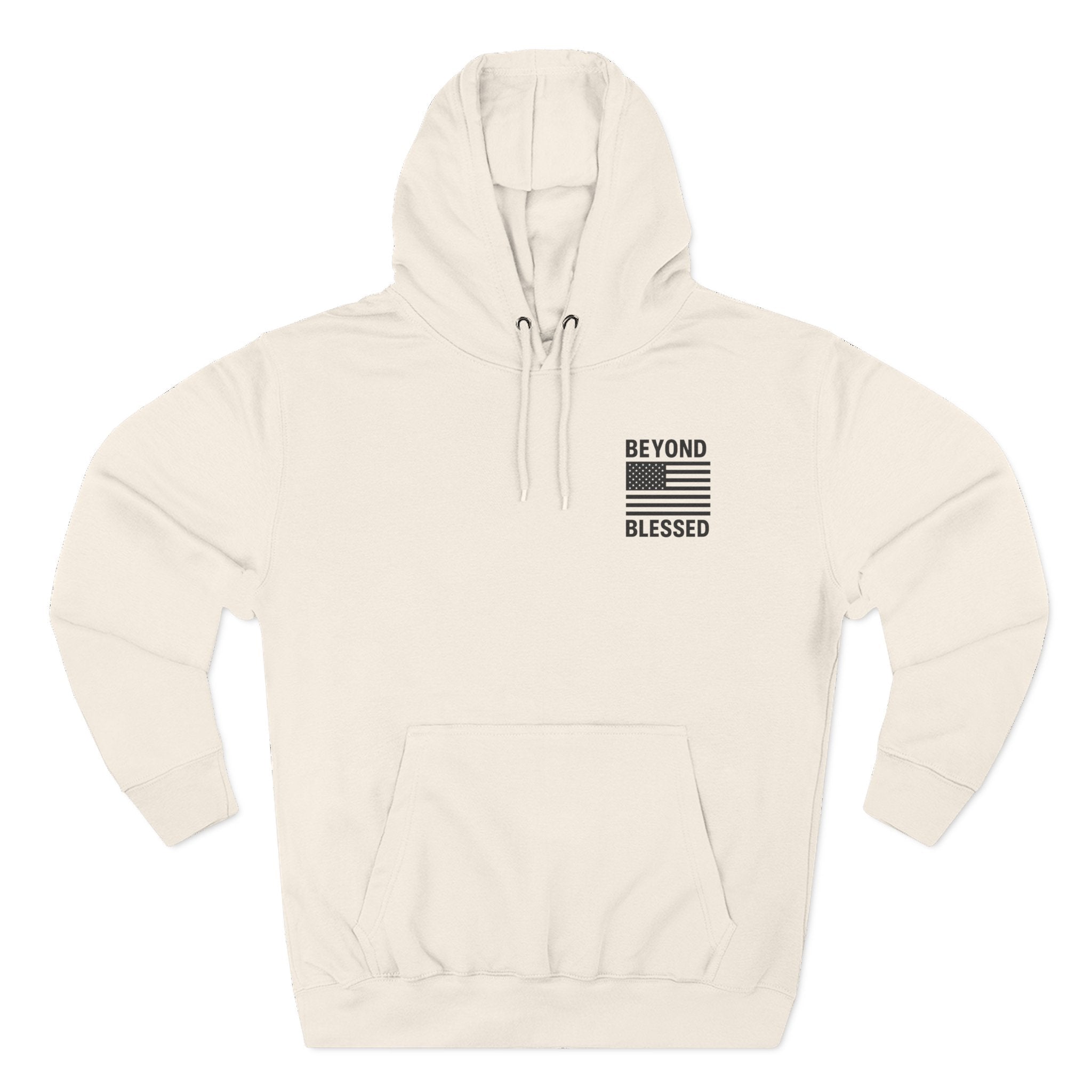 Yahweh Christian Hoodie - Heavyweight Fleece Prayer Apparel | Beyond Blessed Sandshell