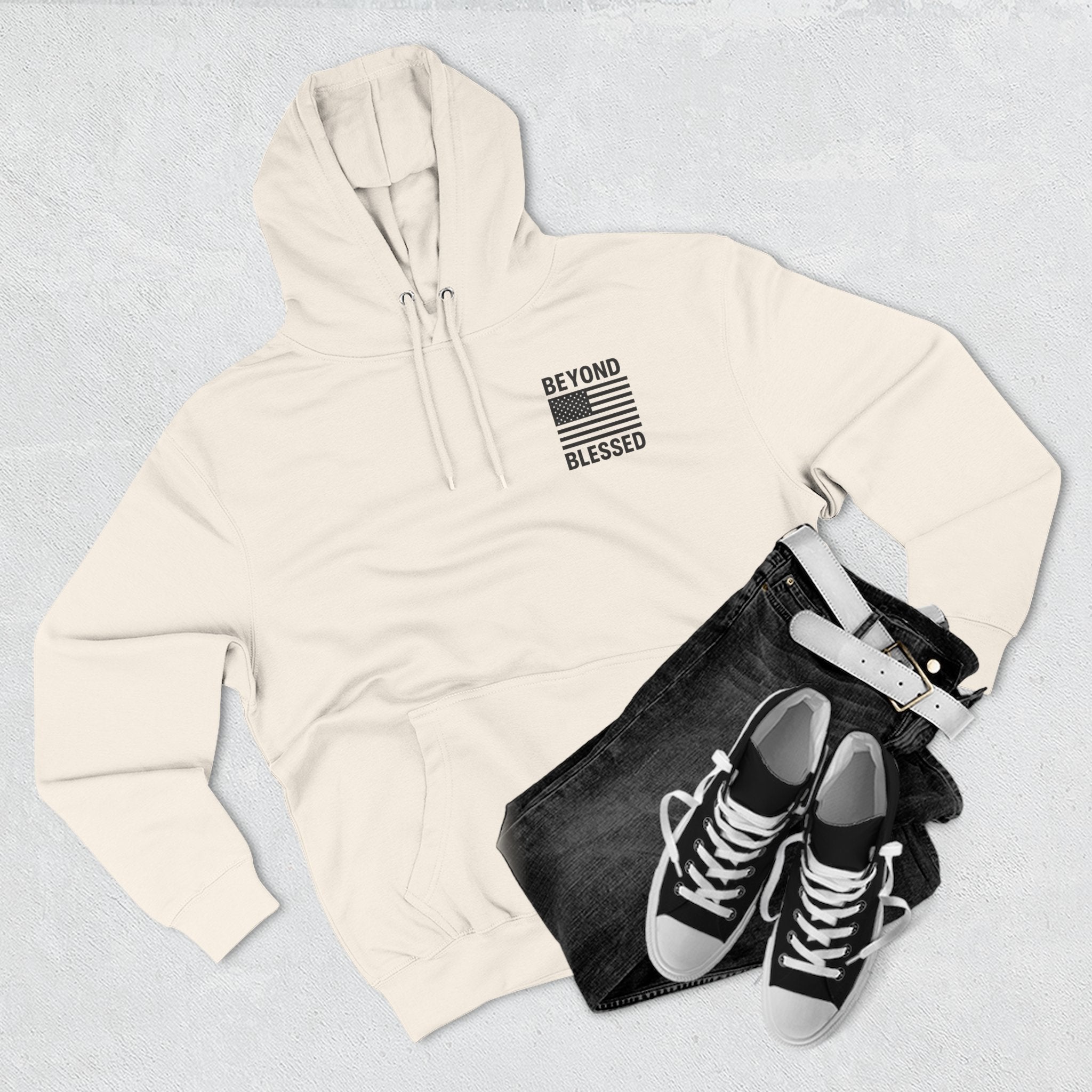 Yahweh Christian Hoodie - Heavyweight Fleece Prayer Apparel | Beyond Blessed
