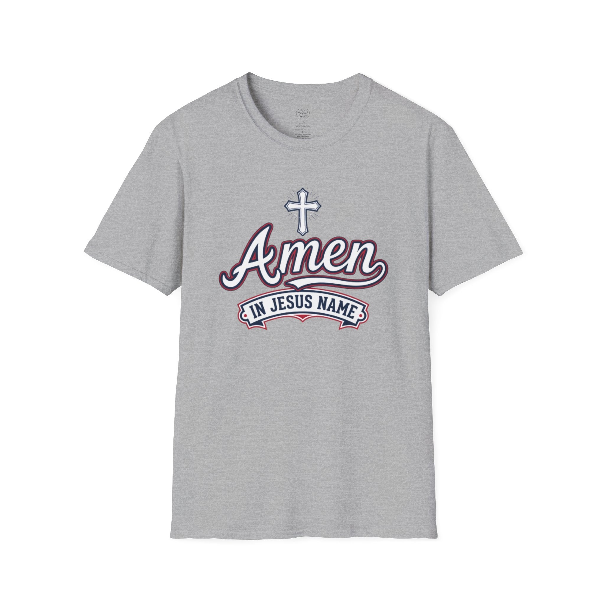 AMEN in Jesus Name Christian T-Shirt — Atlanta A Faith Tee