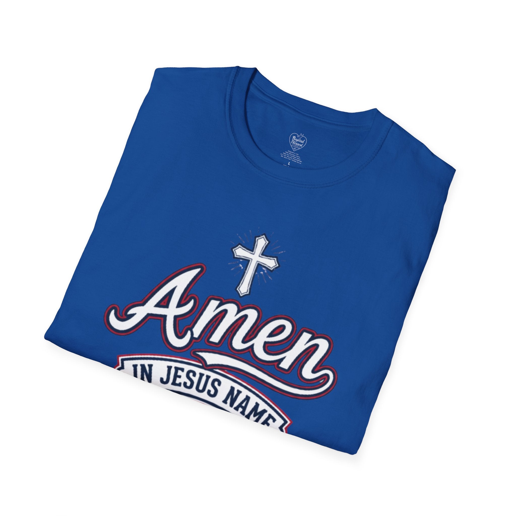 AMEN in Jesus Name Christian T-Shirt — Atlanta A Faith Tee