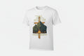 Faith Can Move Mountains T-Shirt — "Faith the Size of a Mustard Seed" Christian Tee White