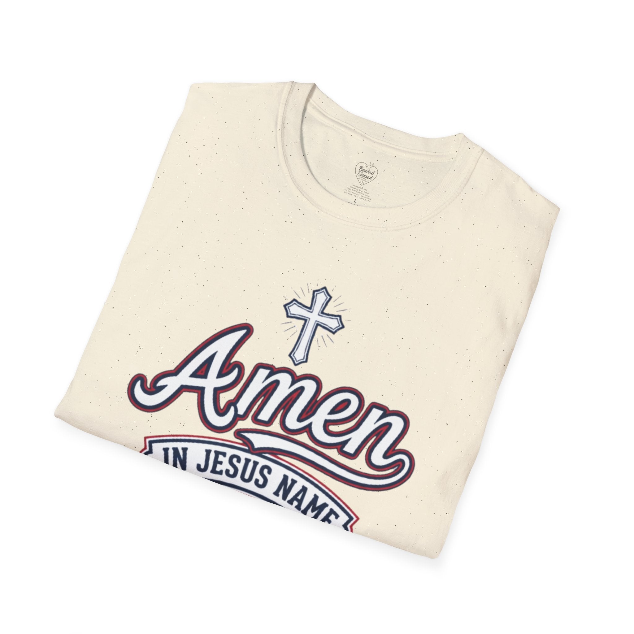 AMEN in Jesus Name Christian T-Shirt — Atlanta A Faith Tee