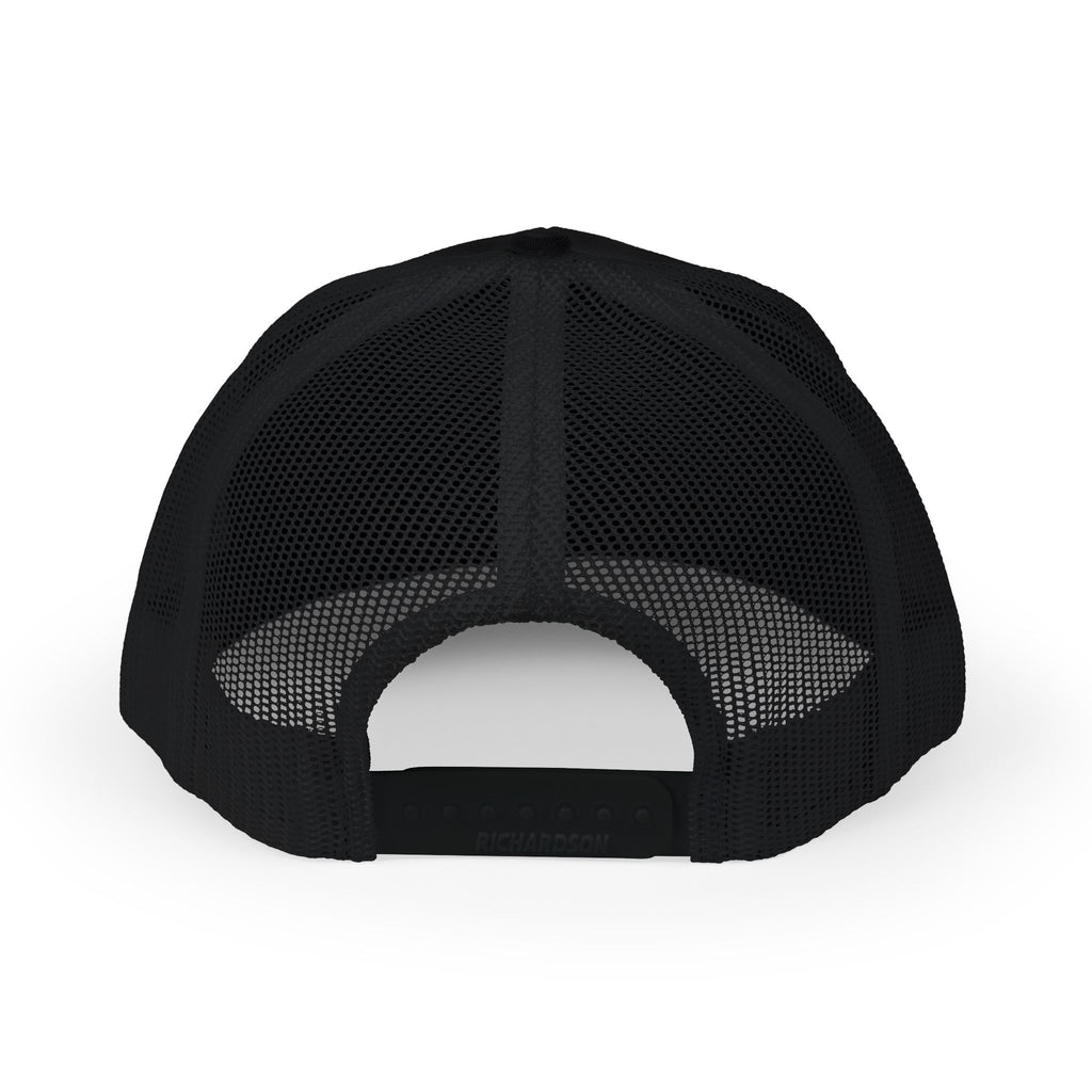 Nail Cross Embroidered Trucker Hat — Christian Snapback Cap