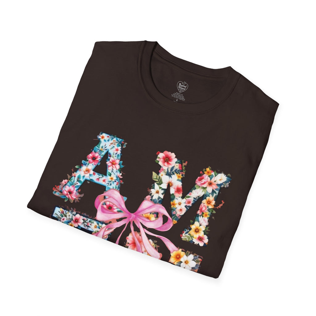 Amen Patchwork Flower Jesus T-Shirt